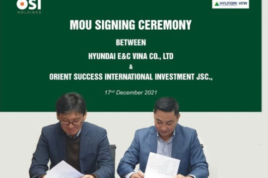 OSI Holdings signed the Memorandum of Understanding with HYUNDAI