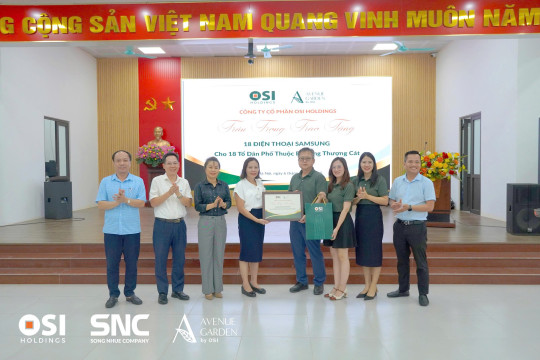 OSI HOLDINGS ĐỒNG HÀNH CÙNG PHƯỜNG THƯỢNG CÁT TRONG KỶ NGUYÊN SỐ