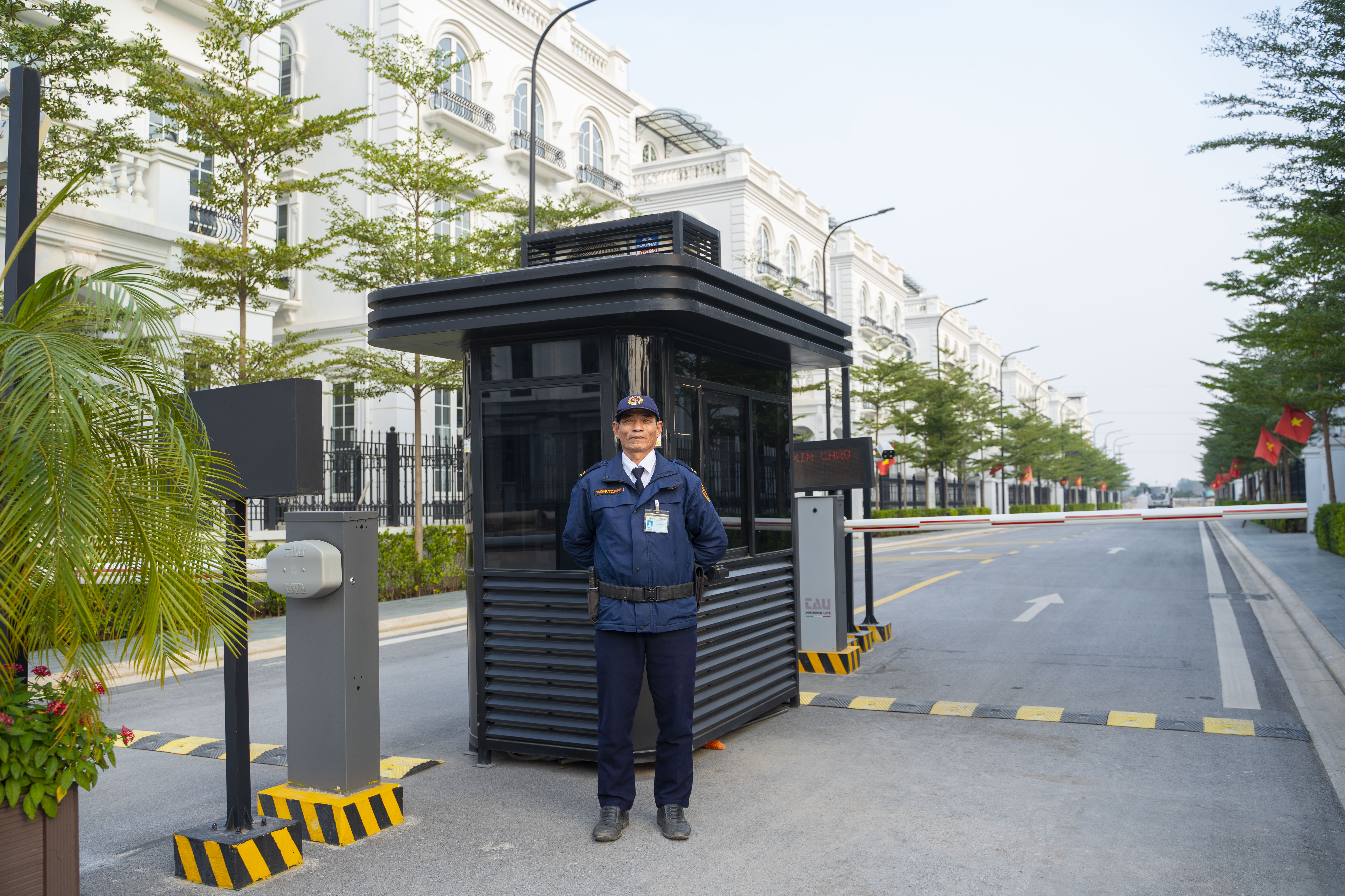 An ninh tại dự án Avenue Garden by OSI
