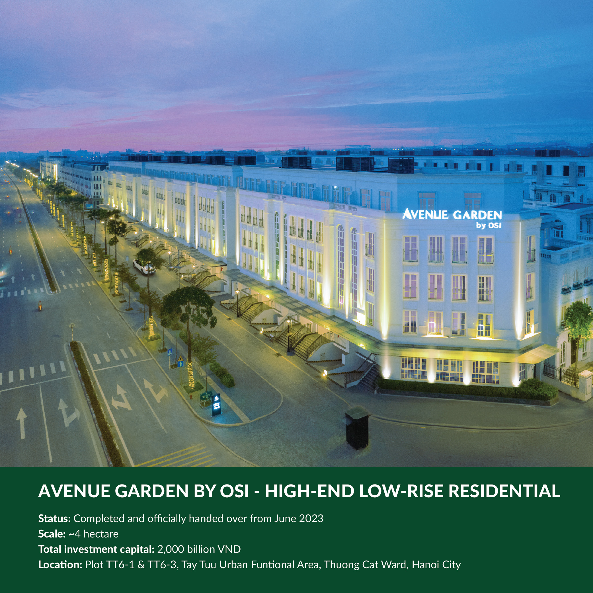 HIGH-END LOW-RISE RESIDENTIAL