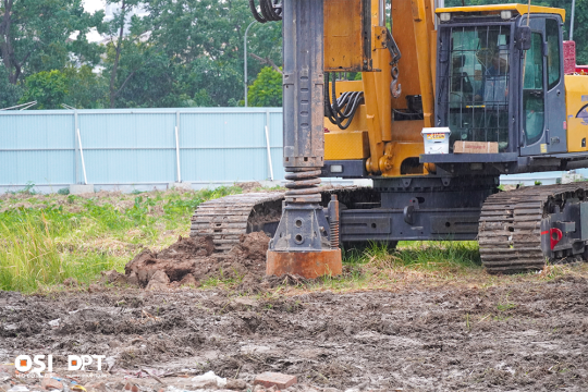 Lễ ép cọc thử nghiệm dự án Oriental Mansion: Khẳng định cam kết về một công trình vượt thời gian