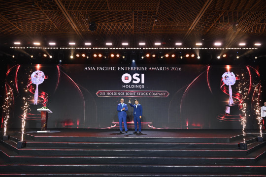 OSI HOLDINGS ĐƯỢC VINH DANH THƯƠNG HIỆU TRUYỀN CẢM HỨNG APEA 2026
